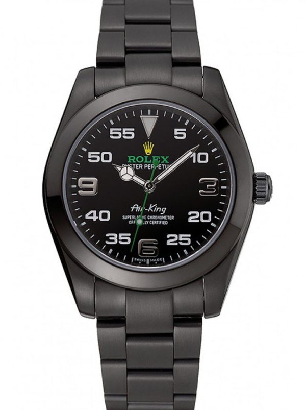 Rolex Air-King 38mm Black Dial 1454019