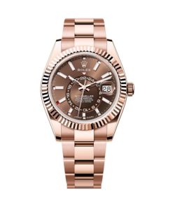 Superclone Rolex Sky-Dweller 42 mm Chocolate Dial 336935