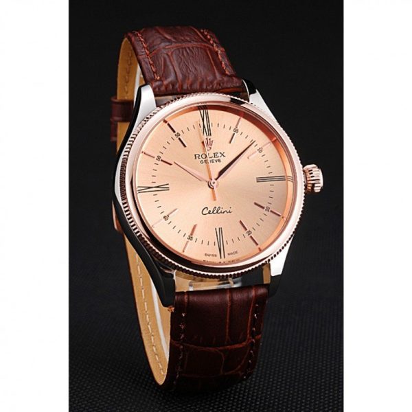 Rolex Cellini 40mm Orange Dial 622840