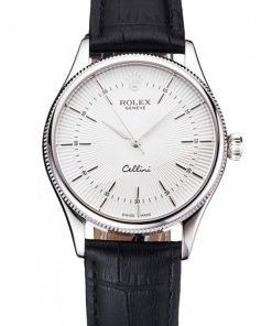 Superclone Rolex Cellini 38mm White Dial REP016805