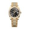 Superclone Rolex Day-Date 40 mm Bright black Dial 228348RBR