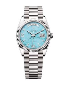 Superclone Rolex Day-Date 36 mm Turquoise Dial 128239