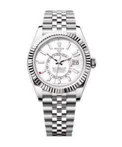 Superclone Rolex Sky-Dweller 42 mm Intense white Dial 336934 Jubilee