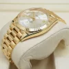 Superclone Rolex Day-Date 40 mm Silver Dial 228238
