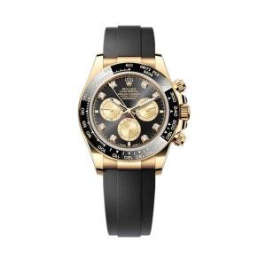 Superclone Rolex Daytona 40 mm Black Dial Yellow Gold 126518LN-Superclone