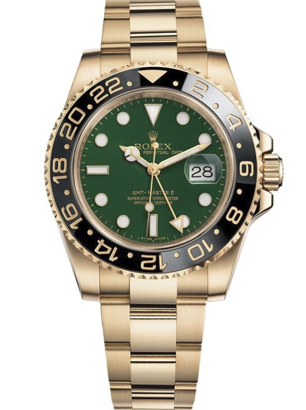 Superclone Rolex GMT-Master II 40mm Green Dial 116718LN