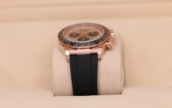 Superclone Rolex Daytona 40 mm Sundust Dial in Everose Gold 126515LN