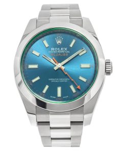 Superclone Rolex Milgauss 40mm Blue Dial 116400GV