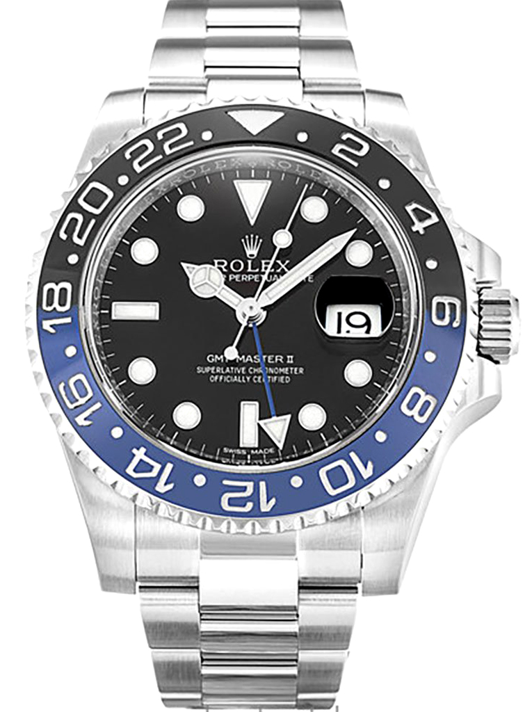 Rolex GMT-Master II 40mm Black Dial 116710BLNR “Batman”