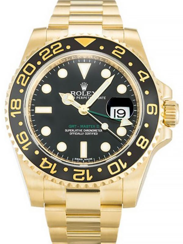 Rolex GMT-Master II 40mm Black Dial 116718