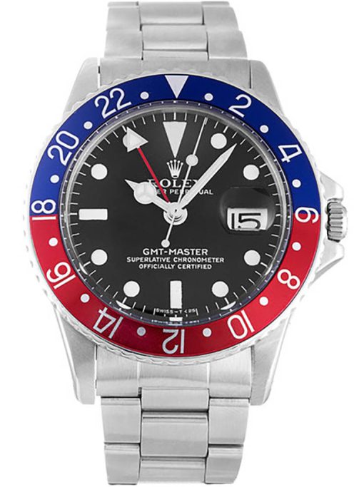 Rolex GMT-Master 40mm Black Dial 16710 “Pepsi”