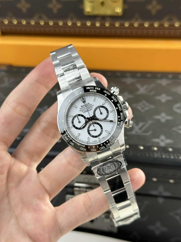 Superclone Rolex Daytona “Panda” 40 mm White Dial 126500LN