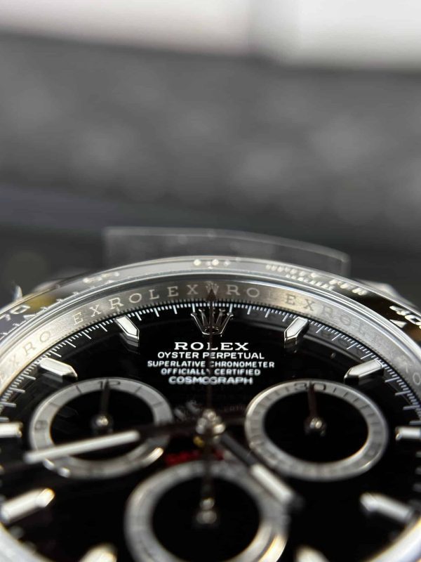 Superclone Rolex Daytona 40 mm Black Dial 126500LN “Godzilla”