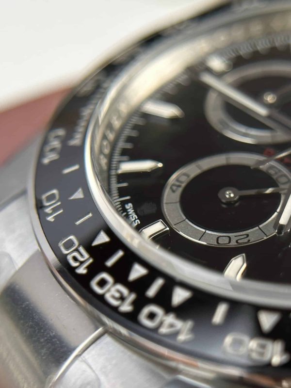 Superclone Rolex Daytona 40 mm Black Dial 126500LN “Godzilla”