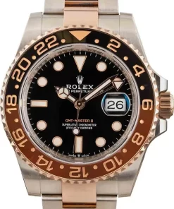 Superclone Rolex GMT-Master II 40mm Black Dial 126711CHNR Root Beer