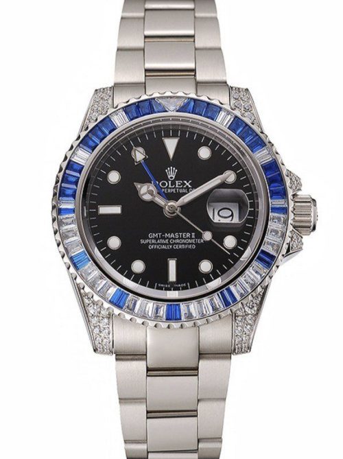 Superclone Rolex GMT-Master II 41mm Black Dial 1453747