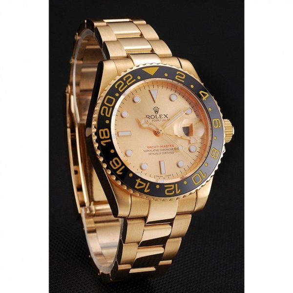 Superclone Rolex GMT-Master II 41mm Gold Dial 1453749