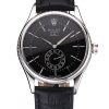 Superclone Rolex Cellini 38mm Black Dial REP016790