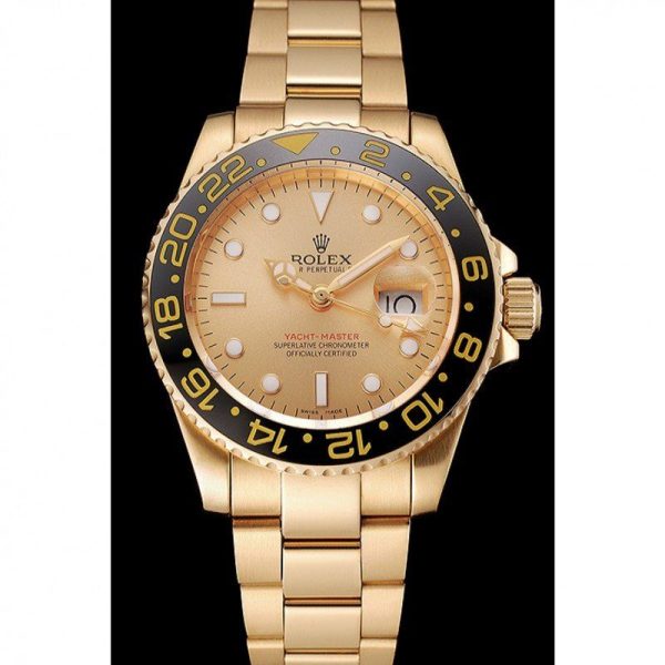 Superclone Rolex GMT-Master II 41mm Gold Dial 1453749