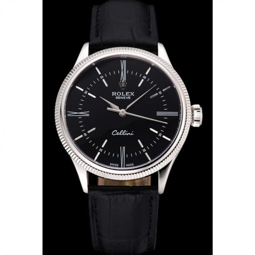 Superclone Rolex Cellini 39mm Black Dial 622654 - Image 2