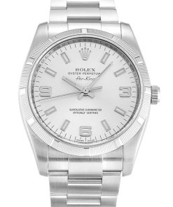 Rolex Air-King 34mm Silver Dial 114210