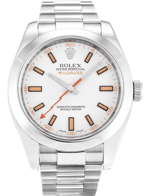 Rolex Milgauss 40mm White Dial 116400