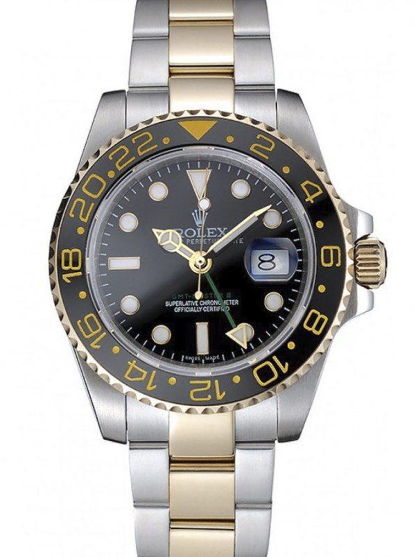 Superclone Rolex GMT-Master II 40mm Black Dial 80295