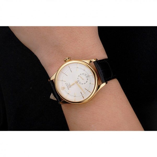 Superclone Rolex Cellini 38mm White Dial REP016810