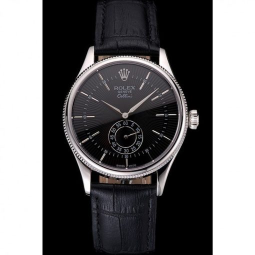 Superclone Rolex Cellini 38mm Black Dial REP016790 - Image 2