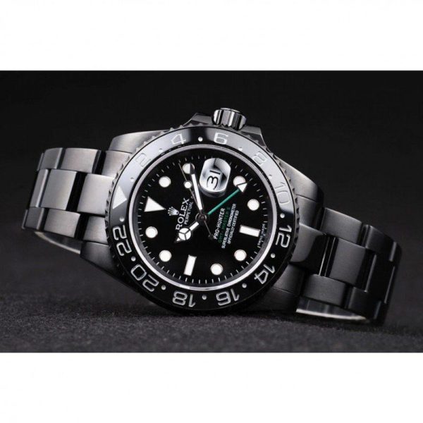 Superclone Rolex GMT-Master II 39mm Black Dial REP016828