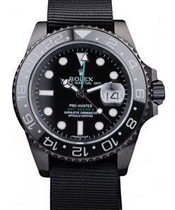 Superclone Rolex GMT-Master II 40mm Black Dial REP016827