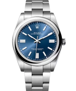 Rolex Oyster Perpetual 41mm Blue Dial 124300