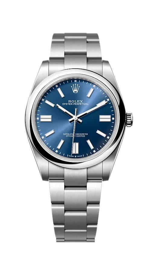 Rolex Oyster Perpetual 41mm Blue Dial 124300