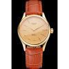 Superclone Rolex Cellini 38mm Gold Dial REP016808