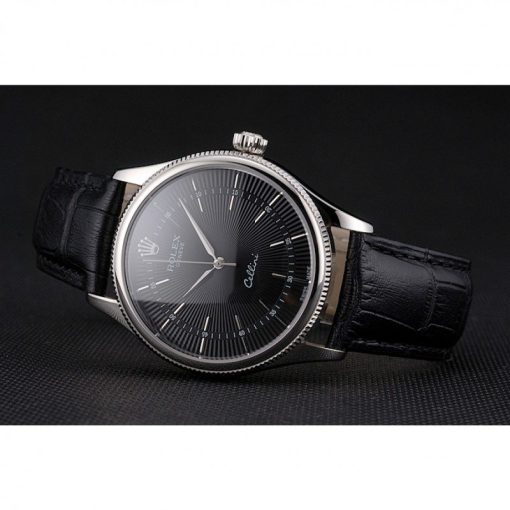 Superclone Rolex Cellini 38mm Black Dial REP016809 - Image 5