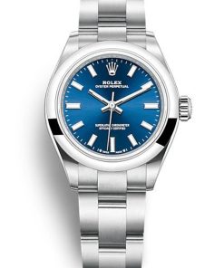 Rolex Oyster Perpetual Lady 28mm Blue Dial 276200