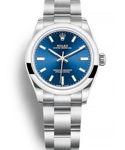 Rolex Oyster Perpetual Lady 31mm Blue Dial 277200