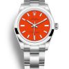 Rolex Oyster Perpetual Lady 31mm Coral Red Dial 277200