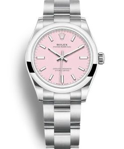 Rolex Oyster Perpetual Lady 34mm Candy Pink Dial 124200