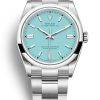 Rolex Oyster Perpetual 36mm Tiffany Blue Dial 126000