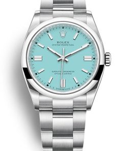 Rolex Oyster Perpetual 36mm Tiffany Blue Dial 126000