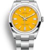 Rolex Oyster Perpetual Lady 36mm Yellow Dial 126000