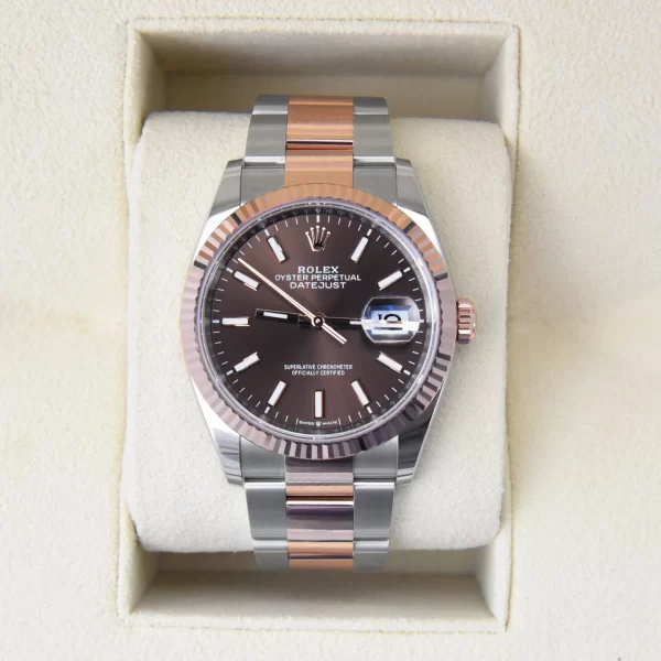 Superclone Rolex Datejust 36 mm Chocolate Dial 126231
