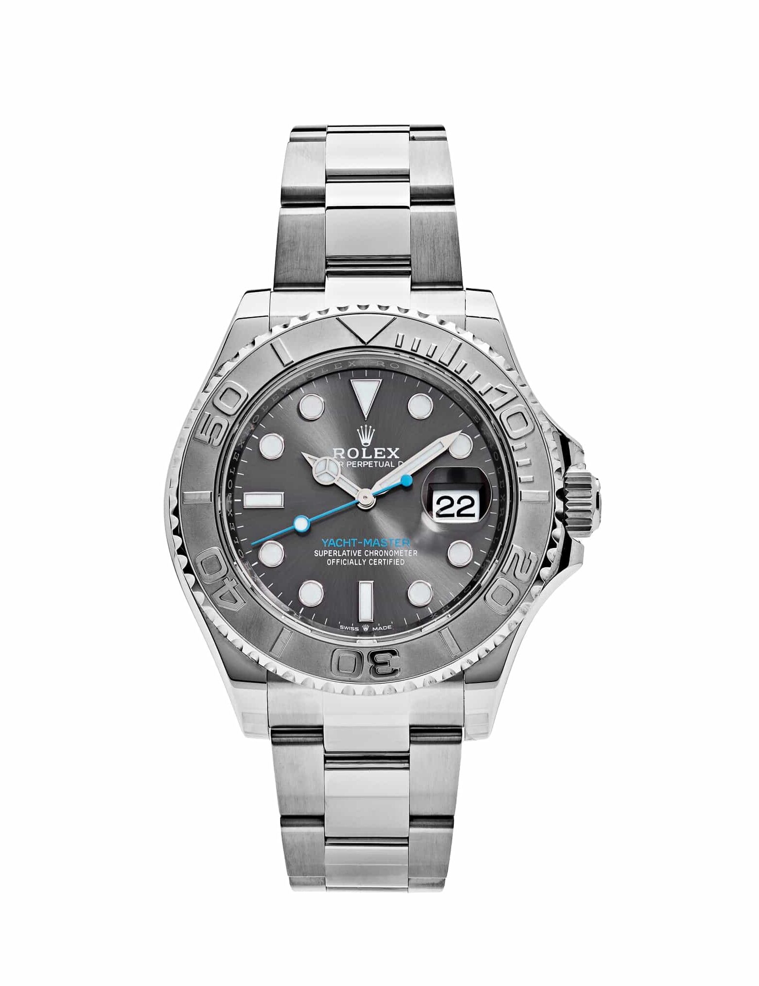 Superclone Rolex Yacht-Master Rhodium Dial 126622 40mm