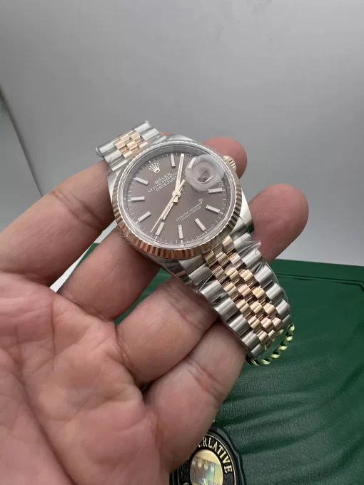 Superclone Rolex Datejust 36 mm Chocolate Dial 126231 - Image 2