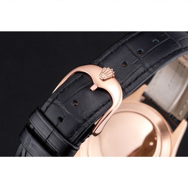 Superclone Rolex Cellini 38mm Black Dial REP016799