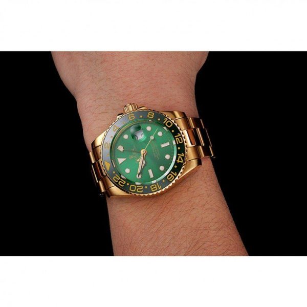 Superclone Rolex GMT-Master II 40mm Green Dial 116718LN