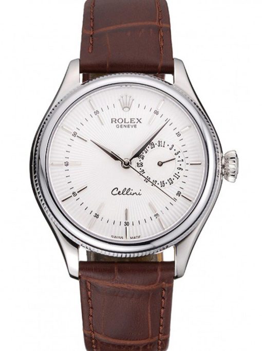 Rolex Cellini 38mm White Dial 622723