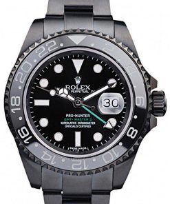 Superclone Rolex GMT-Master II 39mm Black Dial REP016828