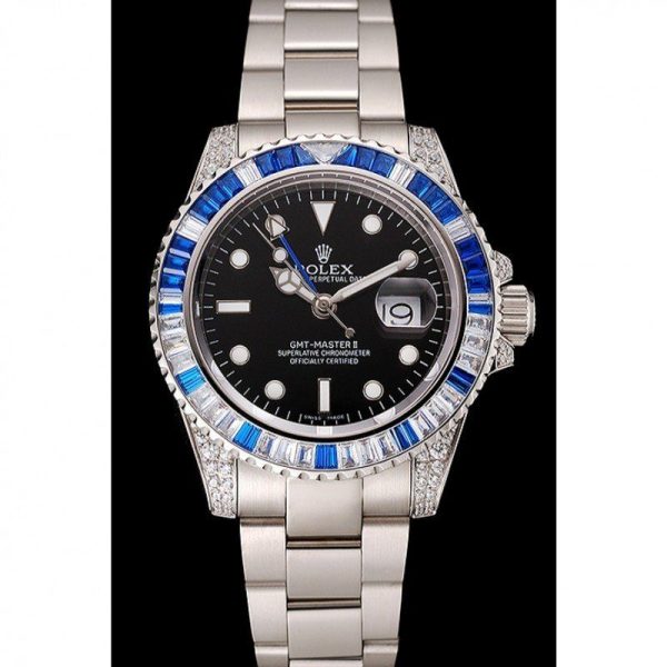 Superclone Rolex GMT-Master II 41mm Black Dial 1453747